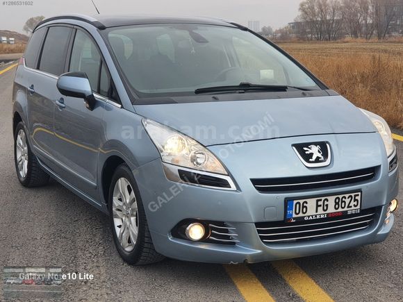 2012 PEJO 5008 1,6 -HDİ PREMİUM PACK 7 KİŞİLİK 245. KM HATASIZ