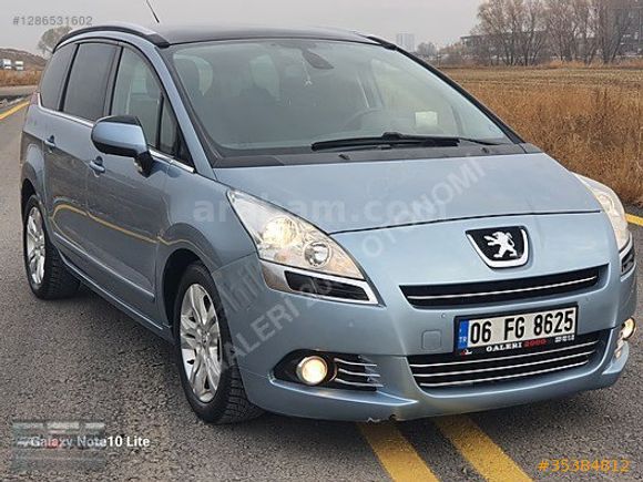 2012 PEJO 5008 1,6 -HDİ PREMİUM PACK 7 KİŞİLİK 245. KM HATASIZ