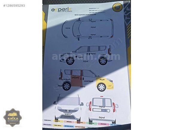 RMKA OTOMOTİVDEN FİAT DOBLO COMBİ 1.3 MULTİJET ACTİVE