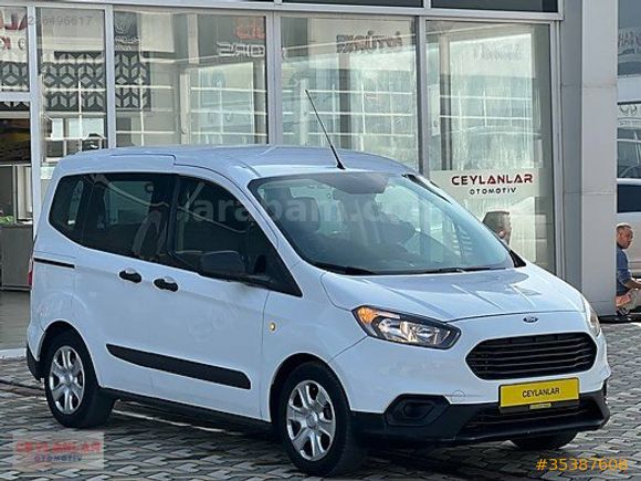 OTOMOBİL RUHSATLI!! 2021 MODEL FORD COURİER 1.5TDCI100HP 6 İLERİ