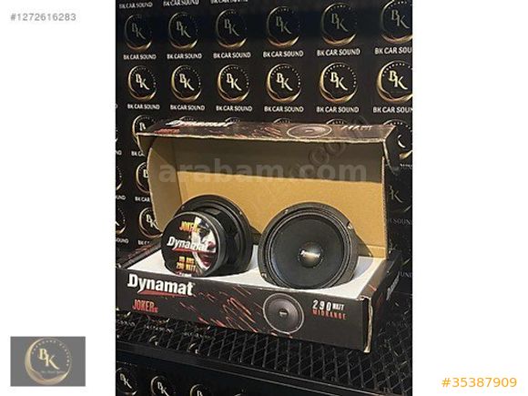 DYNAMAT JOKER 16 CM 110 RMS MİDRANGE!