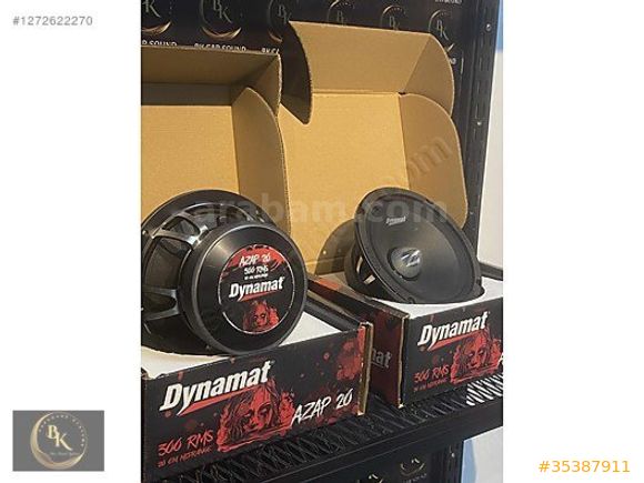 DYNAMAT AZAP 20CM 300 RMS MİDRANGE !
