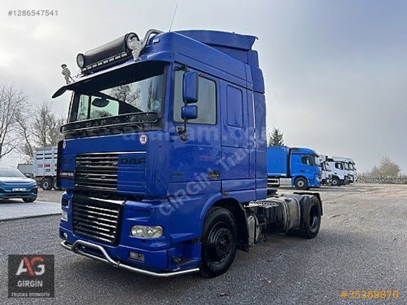?GİRGİN Trucks ?DAN 2003 MODEL DAF XF 95-480 DEP Lİ ÇEKİCİ