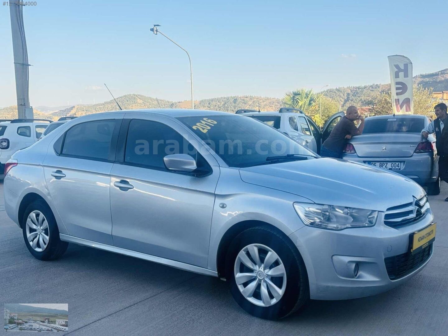 Galeriden Citroen C-Elysée 1.6 HDi Confort 2016 Model Gaziantep 295.000 km Gri 5