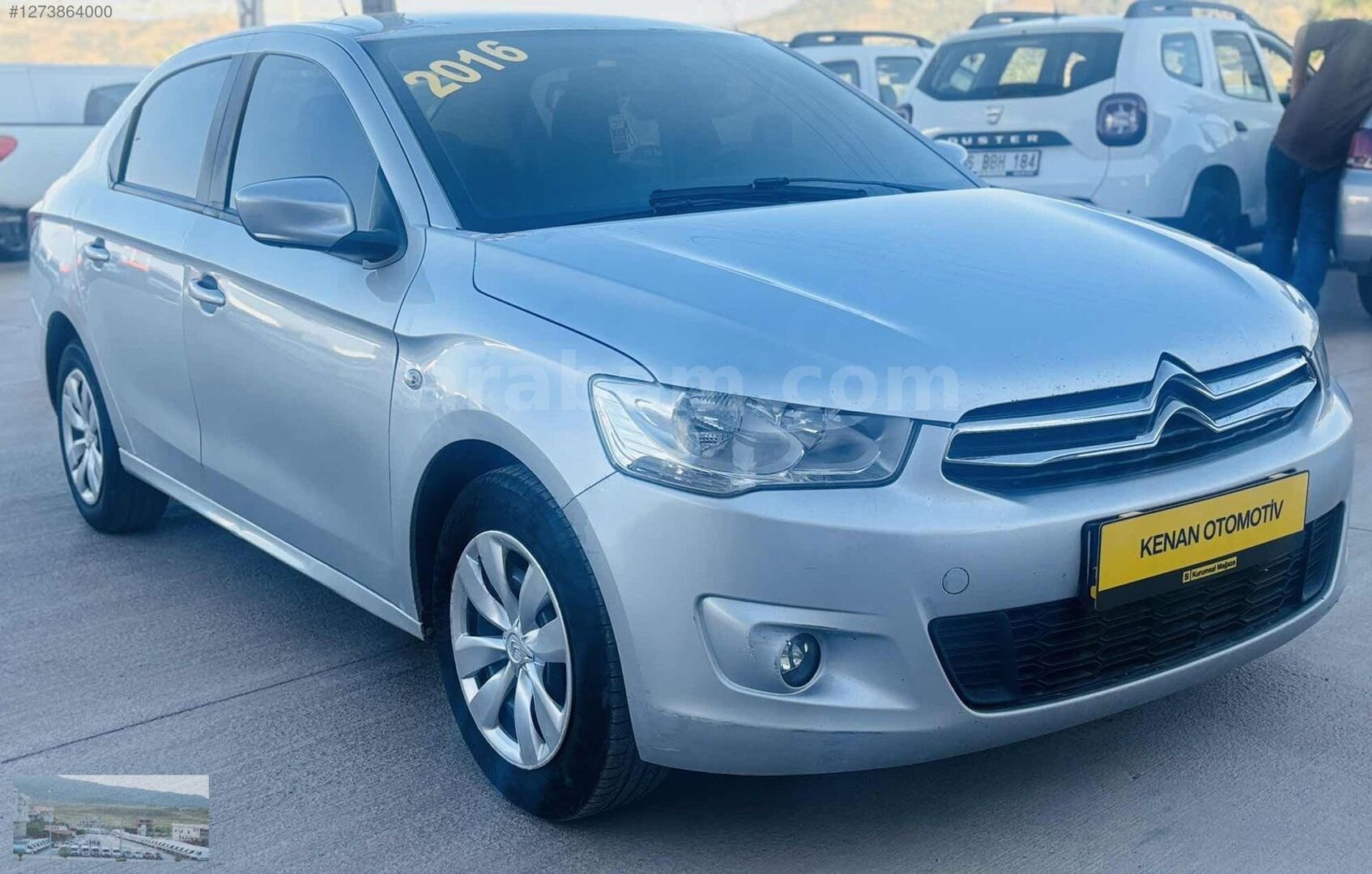 Galeriden Citroen C-Elysée 1.6 HDi Confort 2016 Model Gaziantep 295.000 km Gri 4