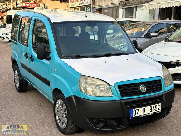 2007 MODEL DOBLO COMBİ 1.9JTD SX KLİMALI ÇİFT RENK RUHSATA İŞLİ