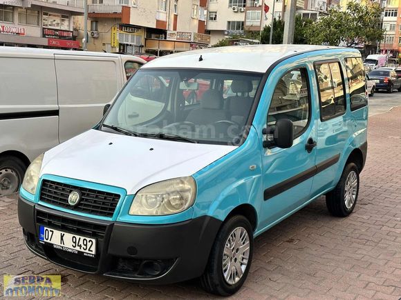 2007 MODEL DOBLO COMBİ 1.9JTD SX KLİMALI ÇİFT RENK RUHSATA İŞLİ