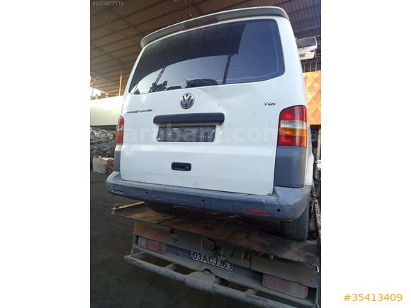 Transporter T5 arka bagaj