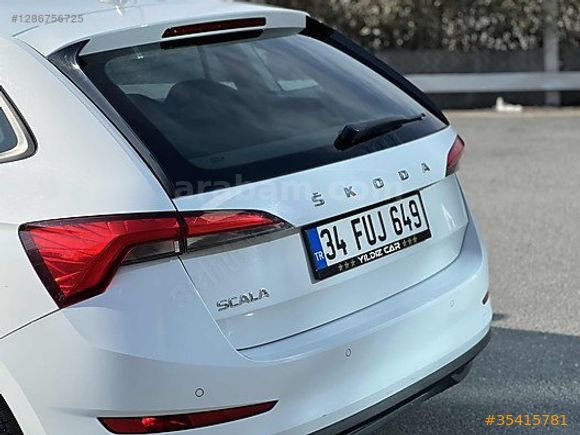 2022 SKODA SCALA ELİTE FULL YETKİLİ BAKIM ÇOK TEMİZ