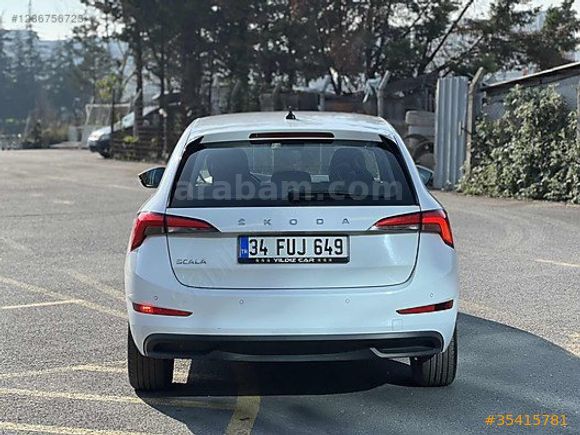 2022 SKODA SCALA ELİTE FULL YETKİLİ BAKIM ÇOK TEMİZ