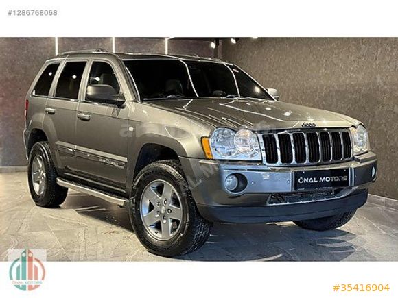 ÖNAL MOTORS'DAN MODEL JEEP GRAND CHEROKEE LIMITED CAM TAVANLI