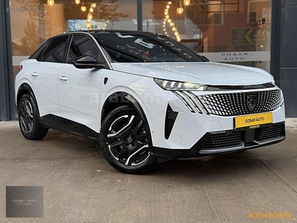 COSAR AUTODAN 2025 HATASIZ PEUGEOT E-3008 GT 157KW GARANTİLİ 210