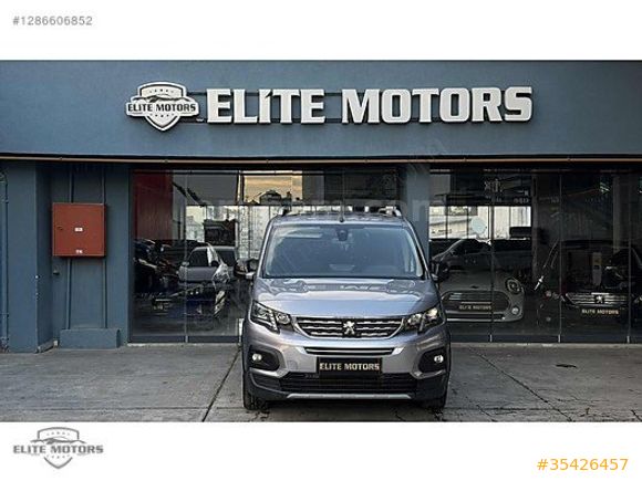 ELİTE MOTORS'DAN PEUGEOT RİFTER 1.5 BLUE HDİ ALLURE 100 BİN KMDE
