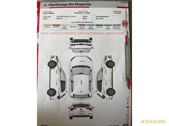 Sahibinden Renault Clio 1.0 TCe Joy 2022 Model
