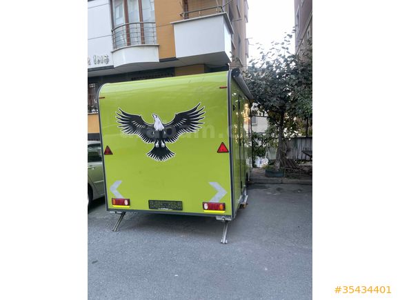 Sahibinden 3,90 çekme karavan 