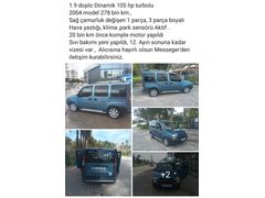 Sahibinden Fiat Doblo Combi 1.9 JTD Dynamic 2004 Model