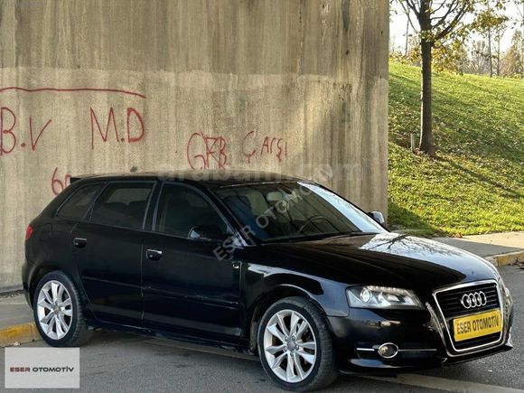 2012 TEMİZ AUDİ A3 sportback 270 BİN KM