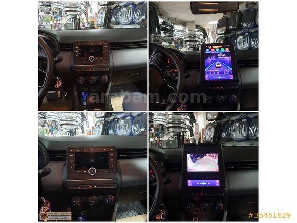 CLIO 5 ANDROID MULTIMEDYA TESLA TEYP (MONTAJ DAHİL)