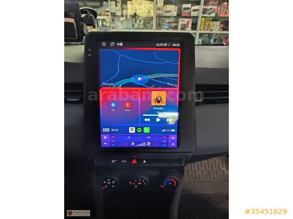CLIO 5 ANDROID MULTIMEDYA TESLA TEYP (MONTAJ DAHİL)