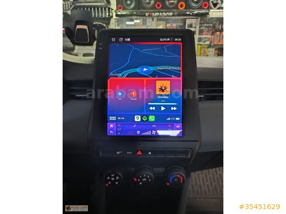 CLIO 5 ANDROID MULTIMEDYA TESLA TEYP (MONTAJ DAHİL)