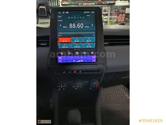 CLIO 5 ANDROID MULTIMEDYA TESLA TEYP (MONTAJ DAHİL)