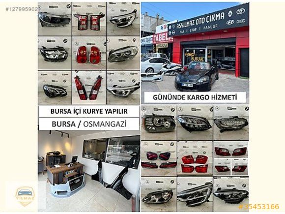 RENAULT EXPRESS SAĞ FAR SIFIR İTHAL