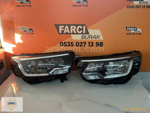KANGOO SAĞ SOL TAKIM FAR LEDLİ KANGO FAR