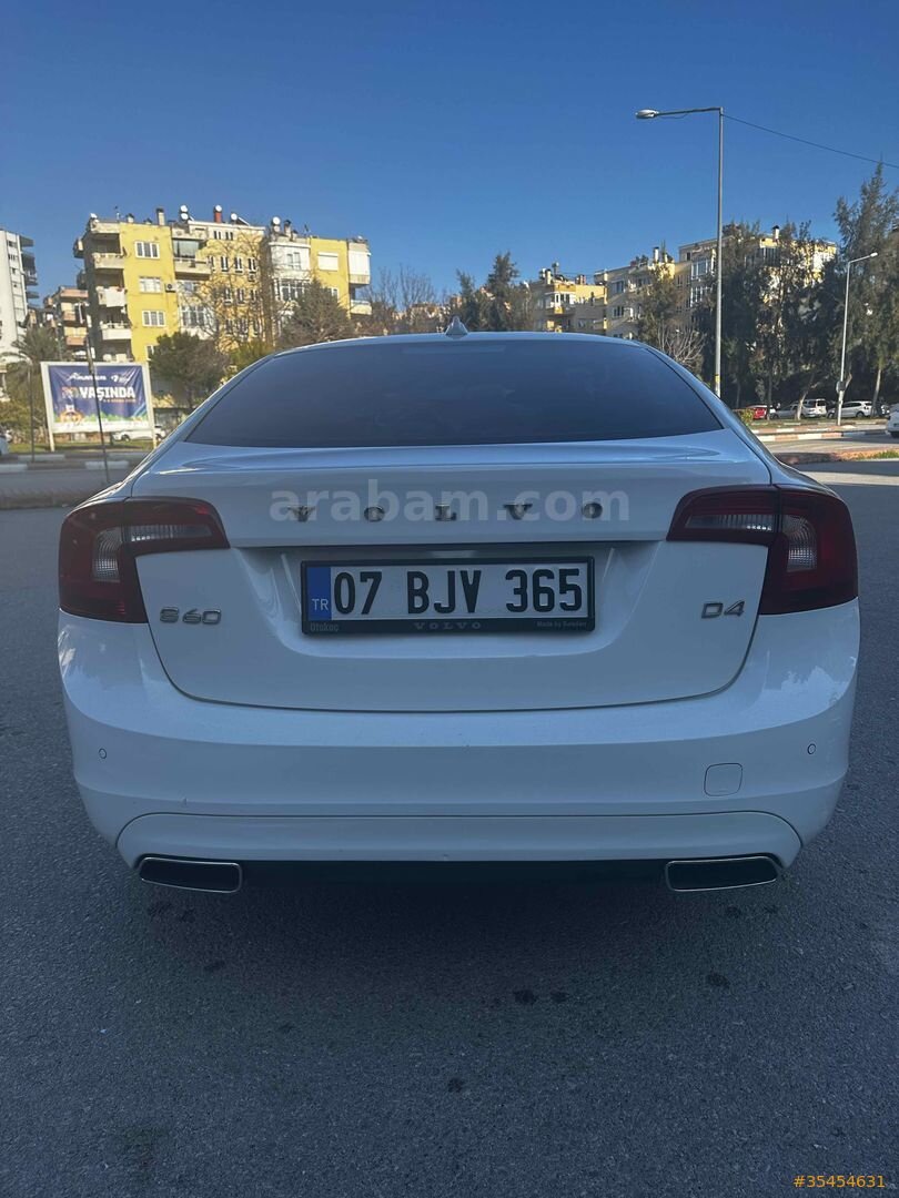 Sahibinden Volvo S60 2.0 D Advance 2016 Model Antalya 134.000 km Beyaz 2
