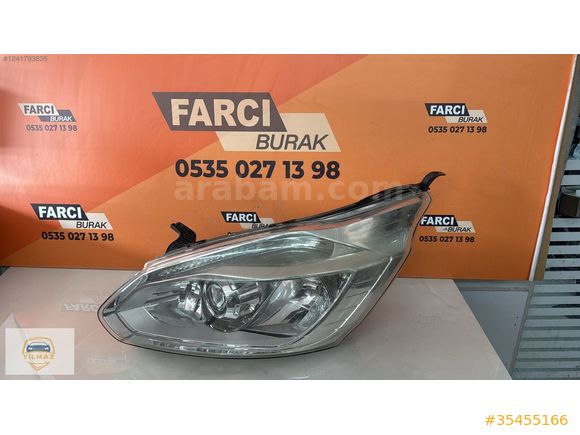 FORD TRANSİT CUSTOM MERCEKLİ SOL FAR ORJİNAL