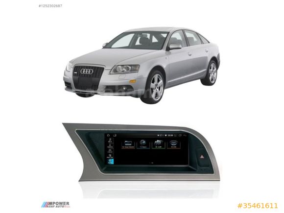 AUDİ A6 2006-2009 ANDROİD MULTİMEDYA CARPLAY