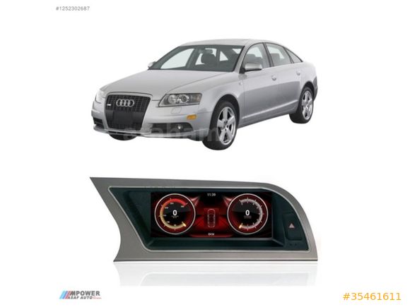 AUDİ A6 2006-2009 ANDROİD MULTİMEDYA CARPLAY