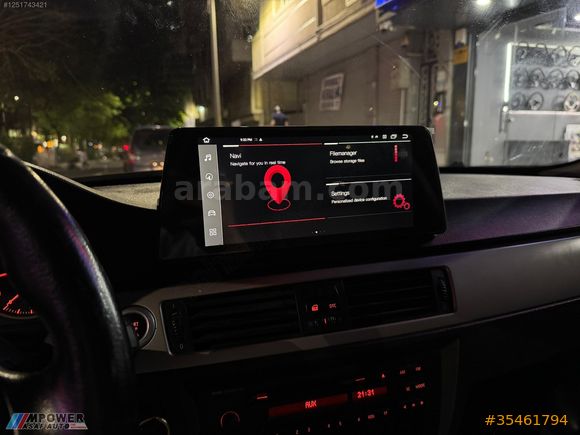 BMW E90 10.2 Android CarPlay Multimedya
