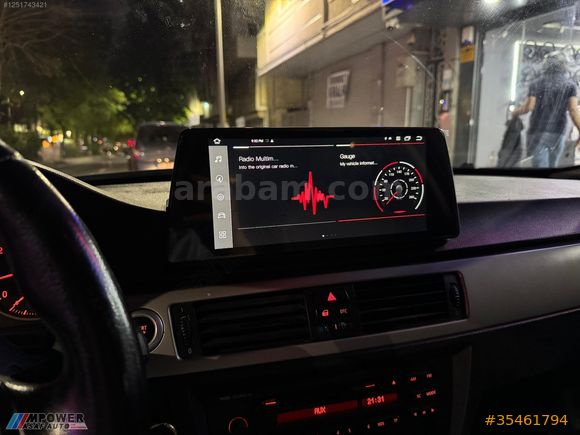 BMW E90 10.2 Android CarPlay Multimedya