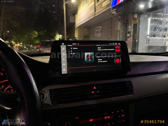 BMW E90 10.2 Android CarPlay Multimedya