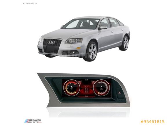 AUDİ A6 2006-2009 ANDROİD MULTİMEDYA CARPLAY
