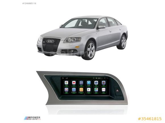 AUDİ A6 2006-2009 ANDROİD MULTİMEDYA CARPLAY