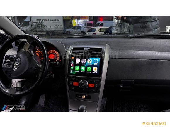 2007 2012 Toyota Corolla D4 android CarPlay Dev Kampanya