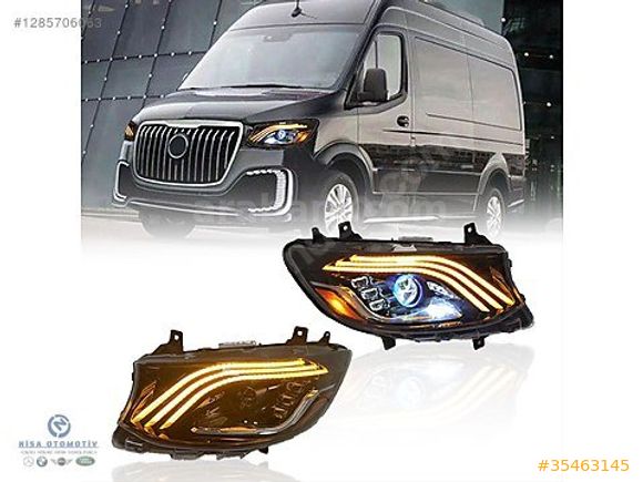 MERCEDES SPRINTER W907 2018+ MAYBACH GÖRÜNÜM LED FAR