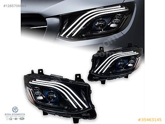 MERCEDES SPRINTER W907 2018+ MAYBACH GÖRÜNÜM LED FAR