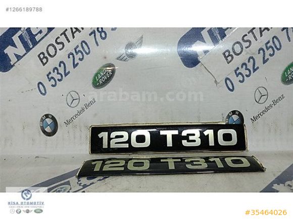 FORD TRANSİT 2 KAPI YAZI AMBLEMİ 120 T310