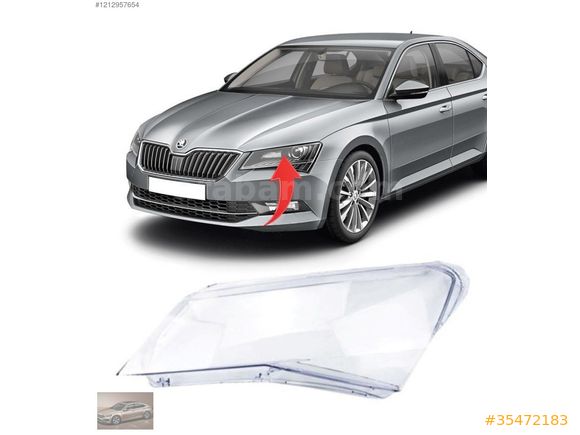 SKODA SÜPER B FAR CAMI SOL 2015-2019 3V1941015
