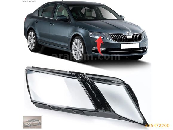 SKODA OCTAVİA FAR CAMI SAĞ 2018-2021 5E1941018C