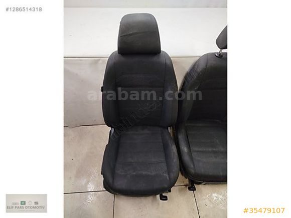 VOLKSWAGEN CADDY SİYAH ÖN KOLTUK 2017