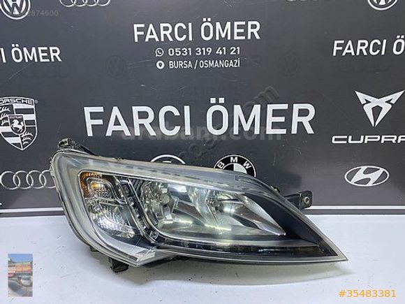 FİAT DUCATO 2014 - SAĞ ÖN FAR ORJİNAL LEDLİ