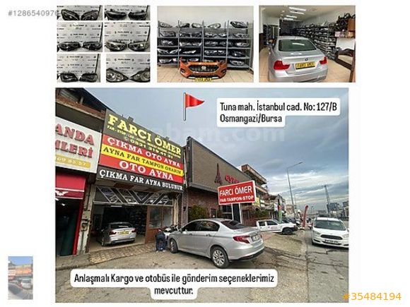 FORD CUSTOM SAĞ ÖN FAR ORJİNAL FULL LED
