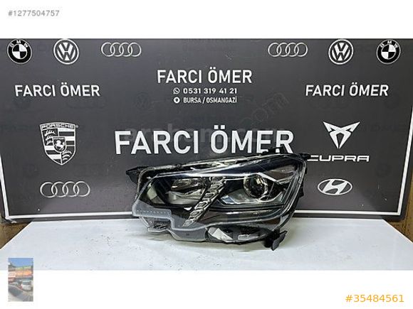 PEUGEOT RİFTER SOL ÖN FAR ORJİNAL