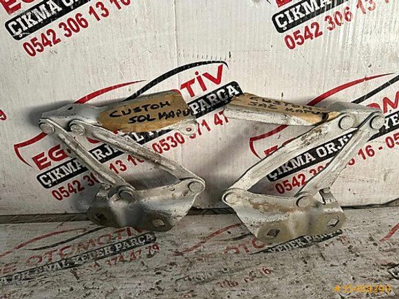FORD TRANSIT CUSTOM SAĞ SOL MOTOR KAPUT MENTEŞESİ ORJINAL