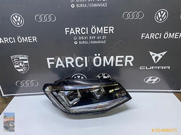 VOLKSWAGEN CADDY 2015-20 SAĞ ÖN FAR ORJİNAL