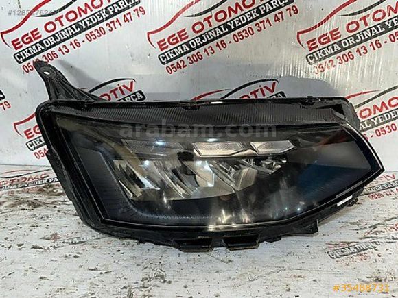 VW TRANSPORTER T9 FULL LED SAĞ FAR ORJINAL HATASIZ