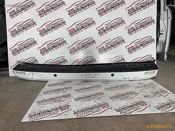 FORD CUSTOM BEYAZ ARKA TAMPON ORJINAL